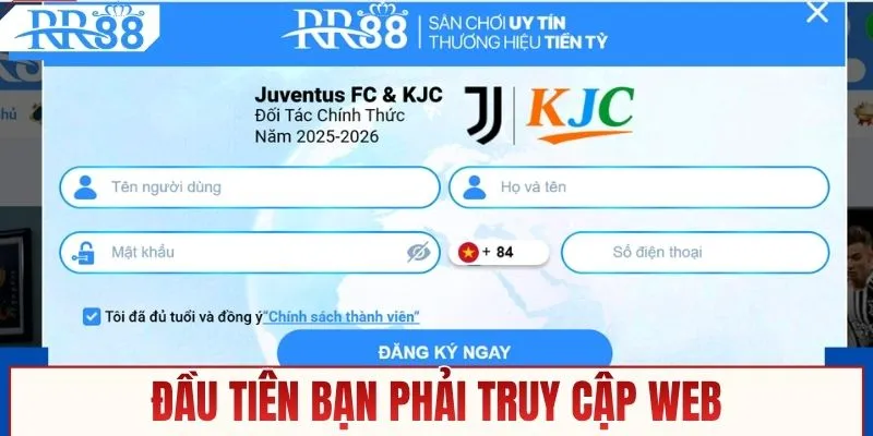 Đăng Ký RR88 - Quy Trình Các Bước Tạo Lập Tài Khoản