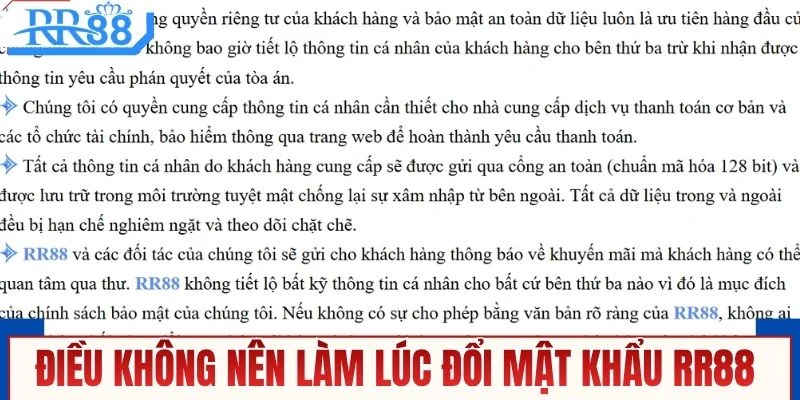 Đổi Mật Khẩu RR88 - Hướng Dẫn Bảo Vệ Tài Khoản Hiệu Quả