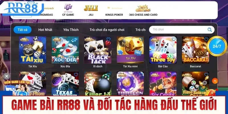 Game Bài RR88 - Khám Phá Sảnh Game Chất Lượng Hàng Đầu