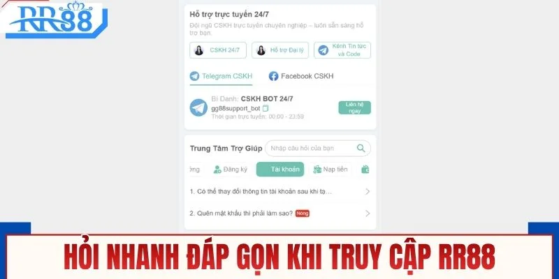 Hướng Dẫn Đăng Nhập RR88 Đúng Cách & Nhanh Gọn